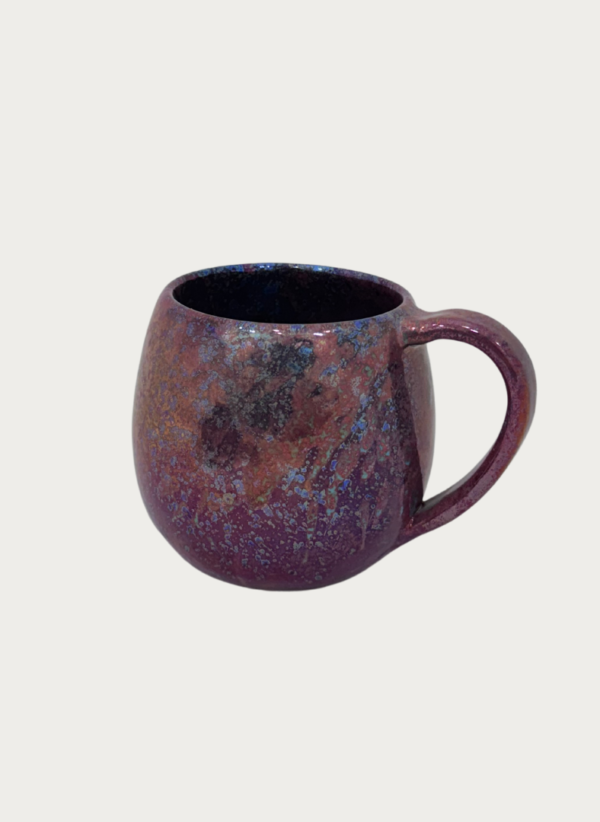 Strawberry metallic mug